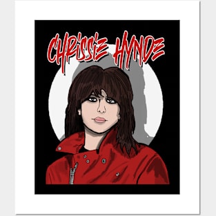 Chrissie Hynde of The Pretenders Posters and Art